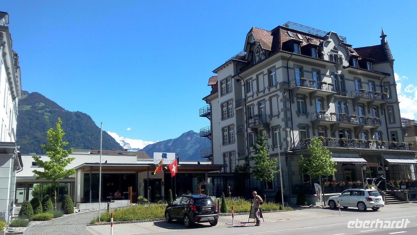Interlaken, unser Hotel Carlton-Europe