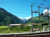 Reise im Glacier - Express