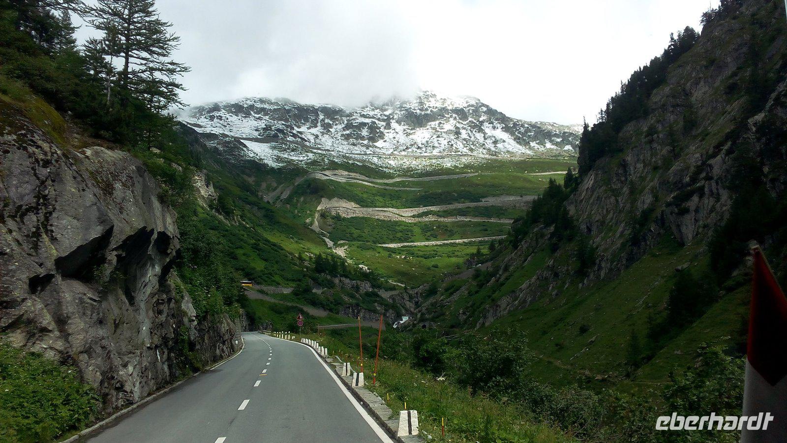 Unsere Fahrt von Fäsch zur Schwägalp-Grimselpass