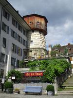 Biel. Rest eines Wehrturmes