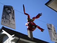 Estevayer-le-Lac. Frösche