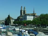 Blick zum Großmünster