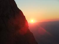 Sonnenuntergang auf dem Pilatus