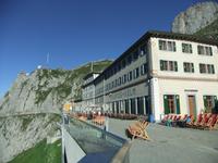 Im Hotel Pilatus-Kulm haben wir gegessen
