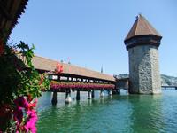 Das Wahrzeichen von Luzern: die Kapellbrücke
