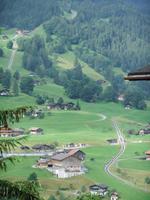 Von Grindelwald führt die Strecke bergan zur Station Kleine Scheidegg