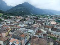 Blick von der 18. Etage des Metropole-Hotels auf Interlaken