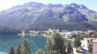 Ortsführung in St. Moritz (Blick auf St. Moritz-Bad)