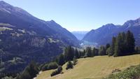Fahrt mit dem Bernina-Express (Blick ins Val Poschiavo)