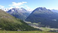 Ausblick vom Muottas Muragl