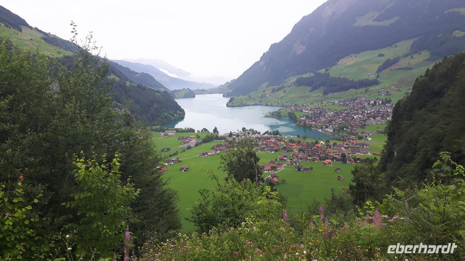 Blick auf den Lungernsee