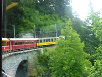 Fahrt mit dem Arosa Express