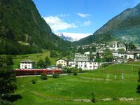Fahrt mit dem Bernina Express