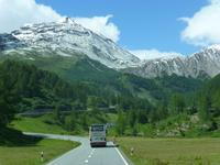 Fahrt mit dem Bernina Express