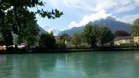 Interlaken, Bummel an der Aare