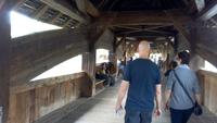 Luzern, Stadtführung mit Susy,Spreuerbrücke