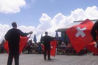 Wengen, auf dem Männlichen, Trachtenfest