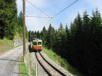 Bahn von der Grütsch Alp nach Mürren