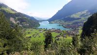 Blick auf den Lungernsee