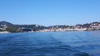 Dampfschiff-Fahrt auf dem Vierwaldstättersee (Blick auf Luzern)