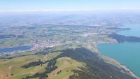 Rigi-Kulm (Blick auf den Küssnachter- und den Zuger See)