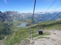 029 Engelberg - Fahrt auf den Titlis - Blick zum Trübsee
