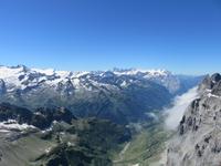 046 Engelberg - auf dem Titlis - Blick in die Berner Alpen