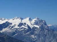049 Engelberg - auf dem Titlis - Blick in die Berner Alpen - Jungfrau, Mönch, Eiger