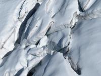 060 Engelberg - auf dem Titlis - Gletscherspalten