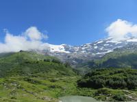 091 Engelberg - Wanderung um den Trübsee Blick zum Titlis