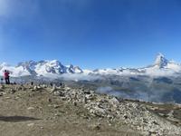 257 Rothorn - Blick zum Matterhorn