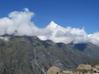 273 Rothorn - Blick zum Weisshorn