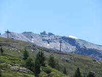 286 Wanderung auf dem Blumenweg von Blauherd nach Sunnegga - Blick zum Gornergrat