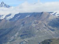 317 Fahrt zum Kleinen Matterhorn - Schwarzsee - Blick zum Rothorn