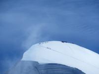 326 Auf dem Kleinen Matterhorn - Blick zum Breithorn