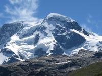 368 Fahrt zurück vom Kleinen Matterhorn - Blick zum Breithorn