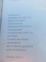 390 Wanderung von Furi nach Zermatt - Gedicht über das Matterhorn