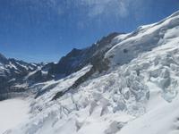 448 Fahrt auf das Jungfraujoch - Blick ins Eismeer
