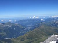 453  Auf dem Jungfraujoch - Blick nach Interlaken