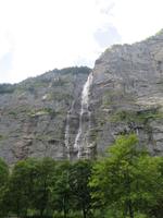 547 Ausflug zum Schilthorn - Blick ins Lauterbrunnental - Wasserfall
