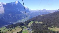 Grindelwald (Fahrt mit der First-Bahn)