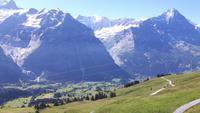 Rückfahrt mit der First-Bahn nach Grindelwald