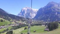 Grindelwald (Fahrt mit der Männlichen-Bahn)