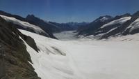 auf dem Jungfraujoch... (Grosser Aletschgletscher)