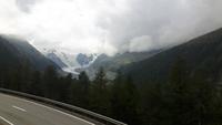 Fahrt mit dem Bernina-Express (Morteratsch-Gletscher)