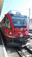 Bahnhof Davos-Platz (Fahrt mit dem Regionalzug nach Filisur)