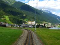 Fahrt mit dem Glacier-Express (Disentis)