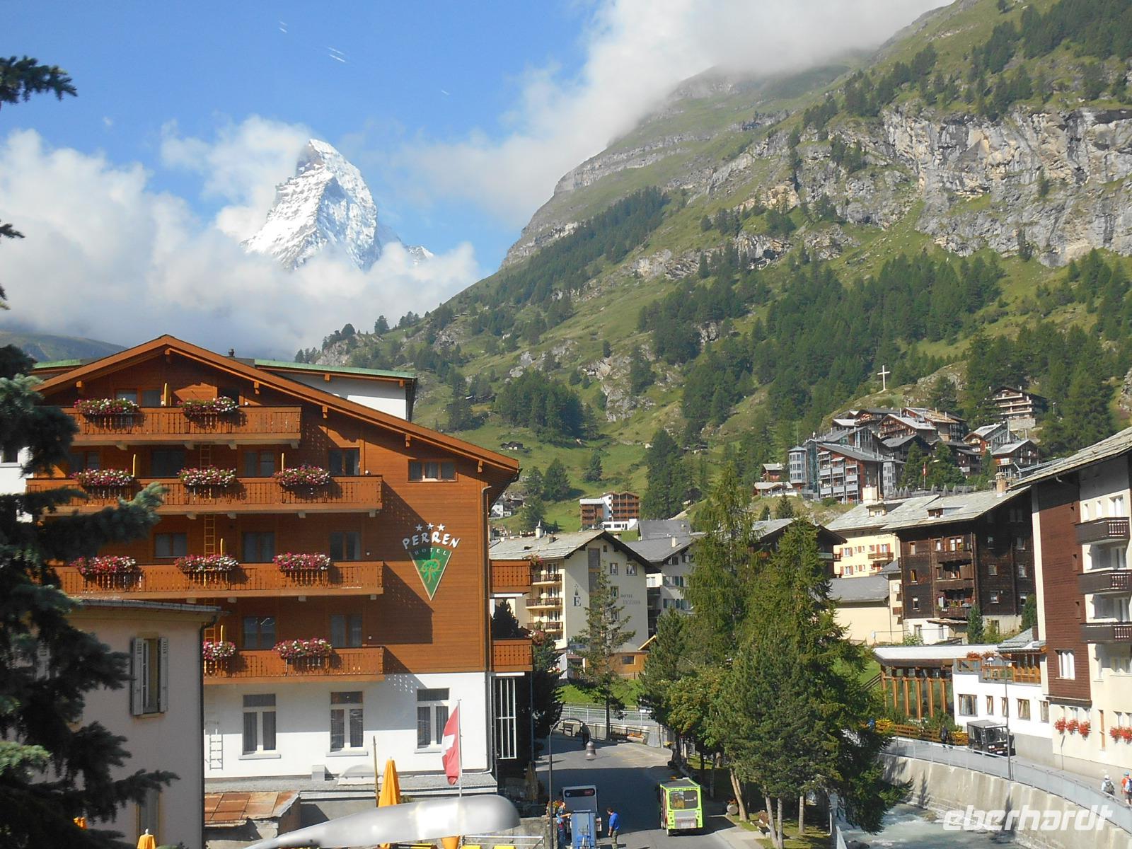 Fahrtimpressionen mit der Gornergratbahn