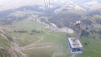 Fahrt mit der Säntis-Schwebebahn zur Schwägalp