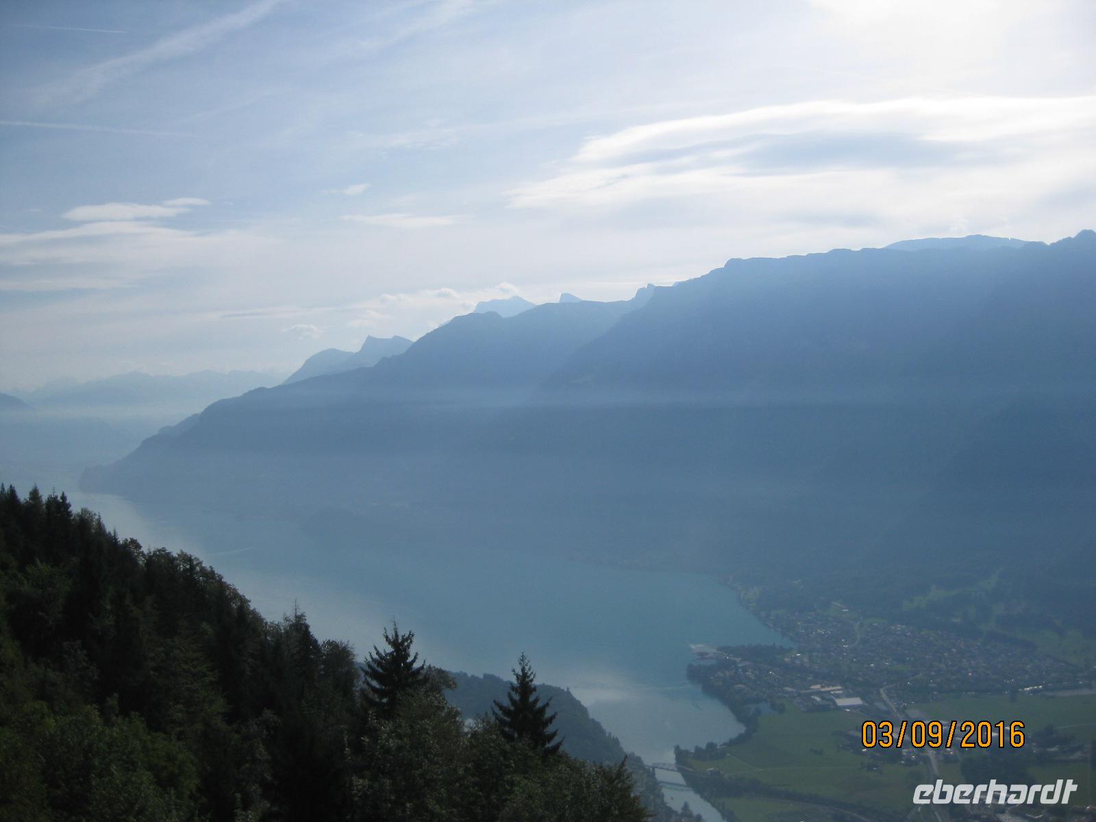 Ausblick vom Harder Kulm - Hausberg von Interlaken